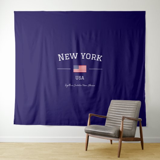 New York Wandteppich (Beispiel (Horizontal))