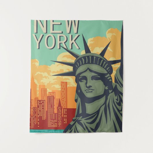 New York Wandteppich (Vorderseite)