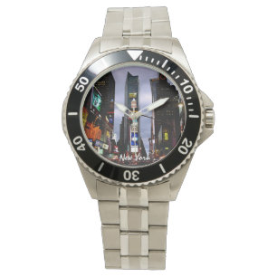 New York Watch NY Times Square Souvenir Wristwatch Armbanduhr