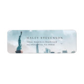 New York Watercolor Illustration Skyline Wedding (Vorne)