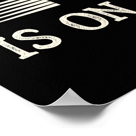 New York Watertown American Football Poster (Ecke)