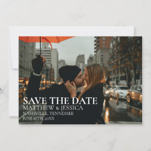 New York Wedding Foto Save The Date