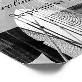 New York Wedding NYC Brooklyn Bridge Poster (Ecke)