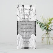 New York Wedding NYC Brooklyn Bridge Programm (Stehend Vorderseite)