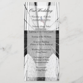 New York Wedding NYC Brooklyn Bridge Programm