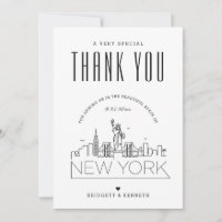 New York Wedding | Vielen Dank + Foto-Karte