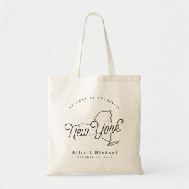 New York Wedding Welcome Tote Bag Tragetasche