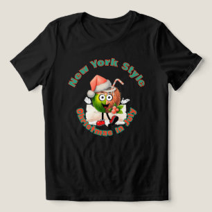 New York Weihnachten im Juli Lustiges Kokosnuss-T- Tri-Blend Shirt
