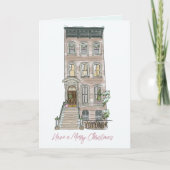 New York Weihnachtskarte Feiertagskarte (Vorderseite)