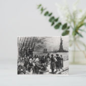 New York - Willkommen im Land der Freiheit Postkarte (Stehend Vorderseite)