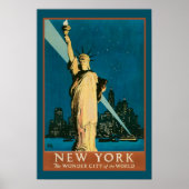 New York Wonder City of the World Poster (Vorne)