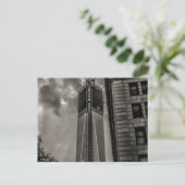 New York World Trade Center Freedom Tower Postkarte (Stehend Vorderseite)