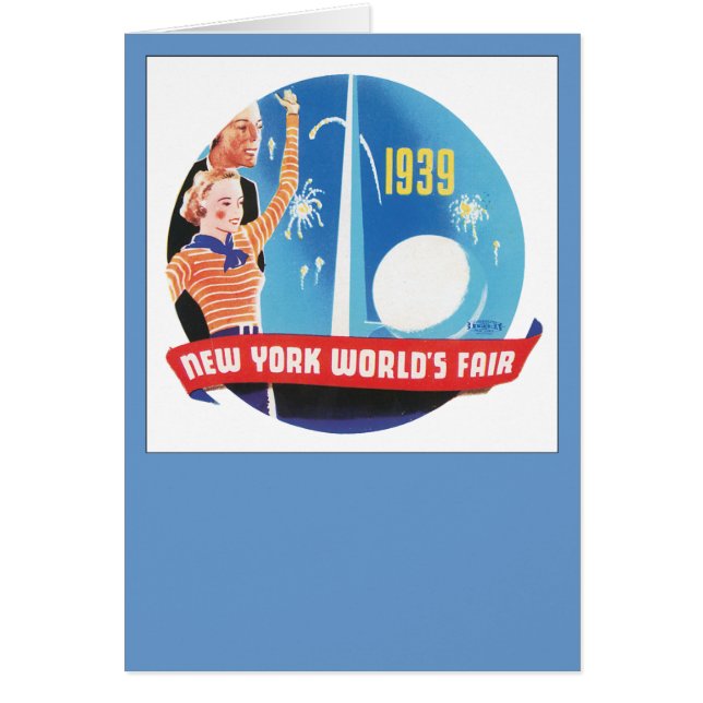 New York World's Fair 1939 (Vorne)
