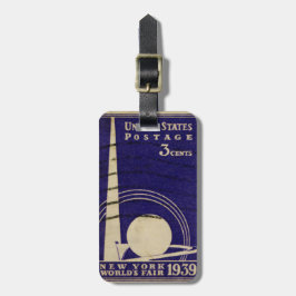 New York World's Fair 1939 Gepäckanhänger