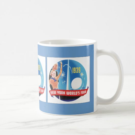 New York World's Fair 1939 Kaffeetasse (Rechts)