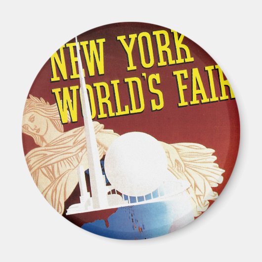 New York World's Fair (Globe) Magnet (Vorne)