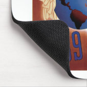 New York World's Fair (Globe) Mousepad (Ecke)