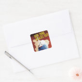 New York World's Fair (Globe) Quadratischer Aufkleber (Umschlag)