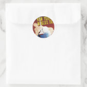 New York World's Fair (Globe) Runder Aufkleber (Tasche)