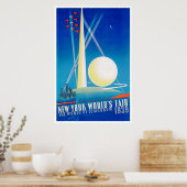 New York World's Fair Poster (Küche)