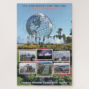 New York World's Fair Puzzle (mit Buchstaben)