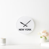 NEW YORK WORLDWIR TIMEZONE CLOCK SET RUNDE WANDUHR (Zuhause)