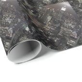 New York Wrapping Paper NYC Skyline Paper Geschenkpapier (Rolleneckpunkt)