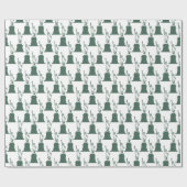 New York Wrapping Paper Statue of Liberty Paper Geschenkpapier (Flach)