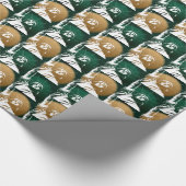 New York Wrapping Paper Statue of Liberty Paper Geschenkpapier (Ecke)