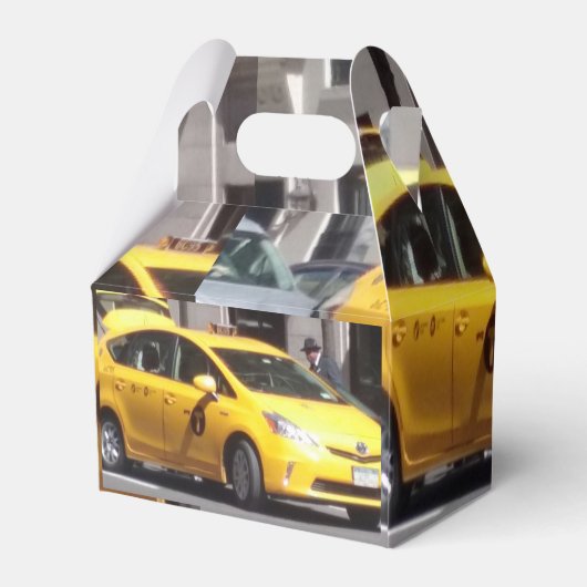 NEW YORK YELLOW CAB/TAXI-GASTGESCHENK GESCHENKSCHACHTEL (Rückseite)