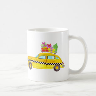 New York Yellow Cab Taxi Weihnachtsgeschenke Kaffeetasse