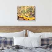 New York Yellow Cabs Leinwanddruck (Insitu (Schlafzimmer))