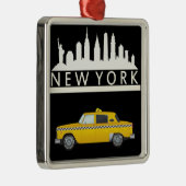 New York Yellow Taxi Cab - Ornament (Rechts)