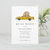 New York Yellow Taxi Moin Ankündigungen (Stehend Vorderseite)