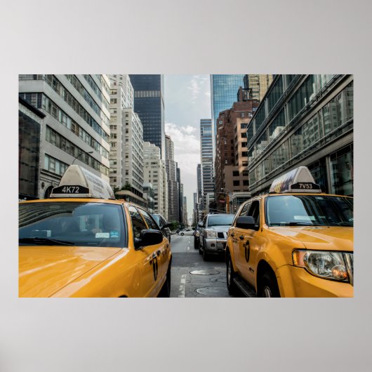 New York Yellow Taxi Poster (Vorne)