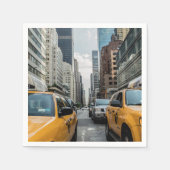 New York Yellow Taxi Serviette (Vorderseite)