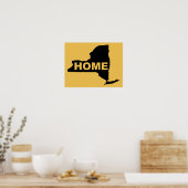 New York Zuhause Poster Sign (Küche)