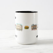 New York Zweifarbige Tasse (Mittel)
