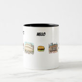 New York Zweifarbige Tasse (Mittel)