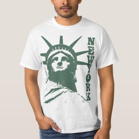 New- Yorkandenken-T - Shirt-Freiheitsstatue Shirt (Vorderseite)