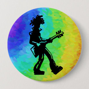 New- YorkBoogie-Nachtgitarren-Regenbogen Button