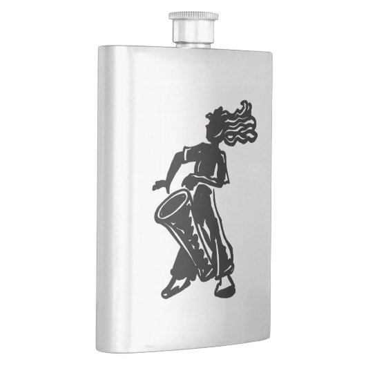 New- YorkBoogie-Nachttrommel-Regenbogen Flachmann (Rechts)