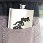 New- YorkBoogie-Nachttrommel-Regenbogen Flachmann (Beispiel)