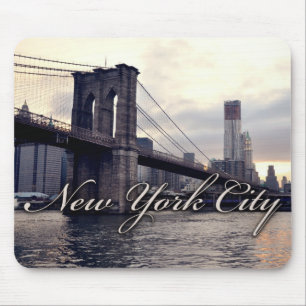New- YorkBrooklyn-Brücken-Sonnenuntergang Mousepad