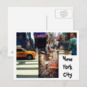 New YorkCity Postkarte (Vorne/Hinten)