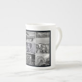 New- Yorkcollagen-Tasse Porzellantasse (Vorderseite Rechts)