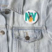 New- Yorkdame Liberty Button (Beispiel)