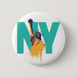 New- Yorkdame Liberty Button