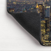 New- Yorkdämmerungs-Skyline Mousepad (Ecke)