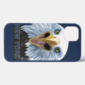 New YorkEagle Up Nah Case-Mate iPhone Hülle (Rückseite (Horizontal))